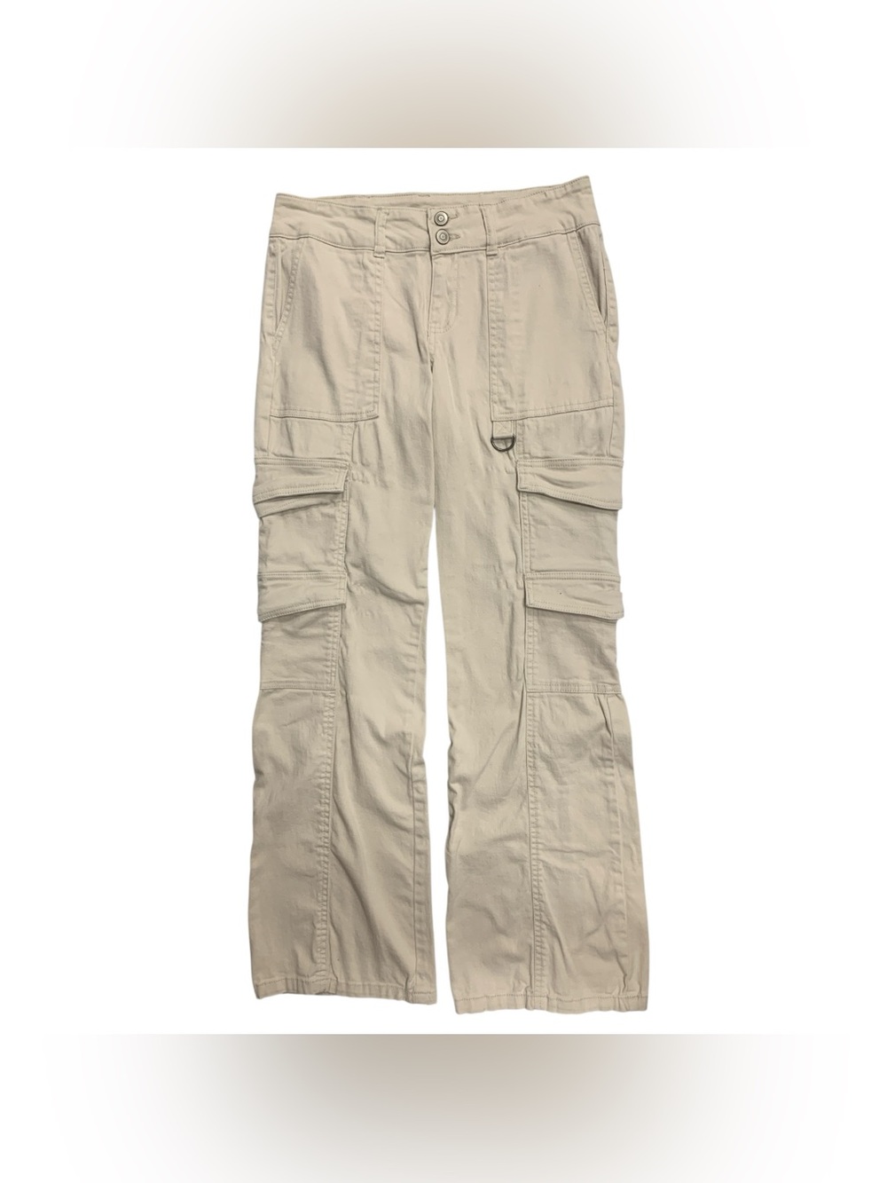 Re Generation Cargo Pants in Light Khaki - Utility Straight Fit Size M
